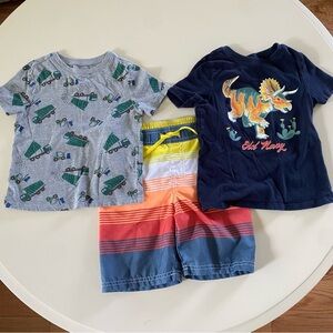 Old Navy Toddler Boy Summer Clothing Bundle (3 items) 4T